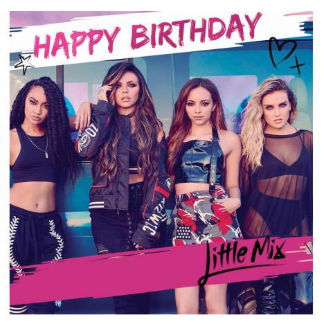 Little Mix Square Birthday Card £1.99
